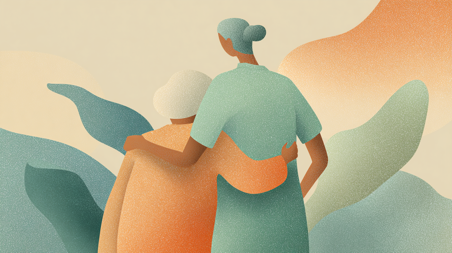 Ilustração do artigo sobre Estatuto do Cuidador Informal